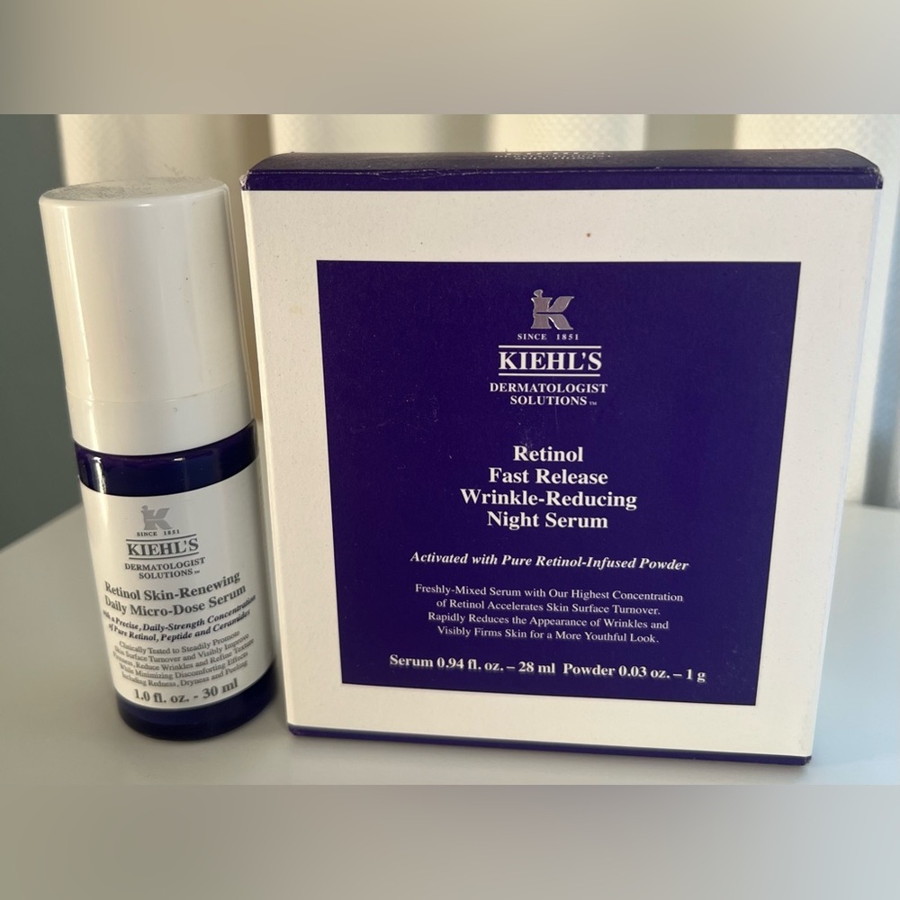Kiehl's Retinol Micro-Dose and Fast Release Serums